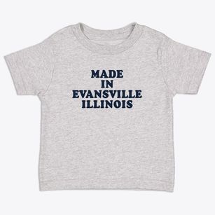 Evansville Illinois Classic 70s Toddler T-Shirt