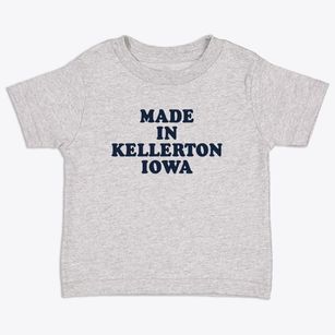 Kellerton Iowa Classic 70s Toddler T-Shirt