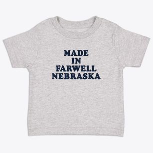 Farwell Nebraska Classic 70s Toddler T-Shirt