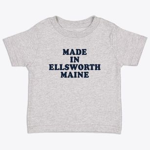 Ellsworth Maine Classic 70s Toddler T-Shirt