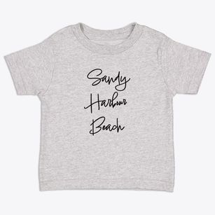 Sandy Harbour Beach New York Freestyle Toddler T-Shirt
