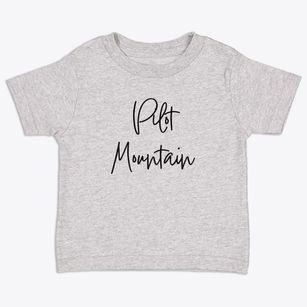 Pilot Mountain North Carolina Freestyle Toddler T-Shirt
