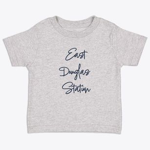 East Douglas Station Massachusetts Freestyle Toddler T-Shirt