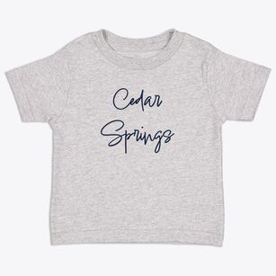 Cedar Springs Tennessee Freestyle Toddler T-Shirt