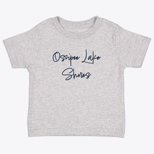 Ossipee Lake Shores New Hampshire Freestyle Toddler T-Shirt
