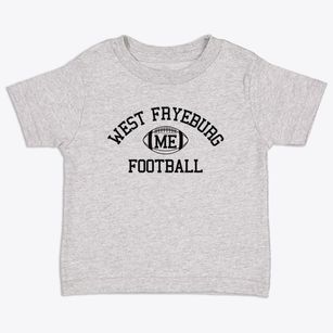 West Fryeburg Maine Football Toddler T-Shirt