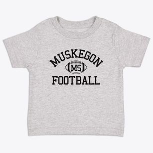 Muskegon Mississippi Football Toddler T-Shirt
