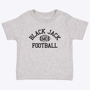 Black Jack Missouri Football Toddler T-Shirt