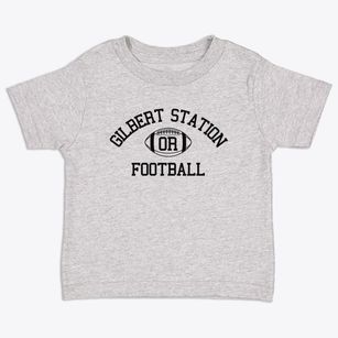 Gilbert Station Oregon Football Toddler T-Shirt