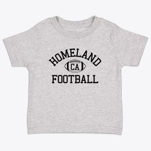 Homeland California Football Toddler T-Shirt