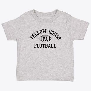 Yellow House Pennsylvania Football Toddler T-Shirt