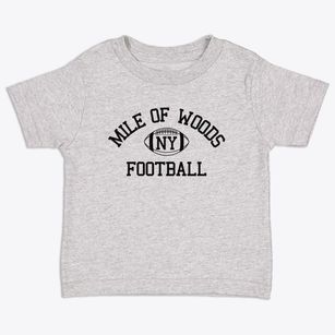 Mile Of Woods New York Football Toddler T-Shirt