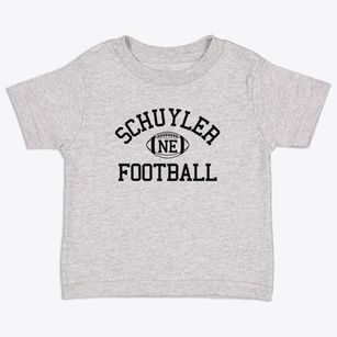 Schuyler Nebraska Football Toddler T-Shirt