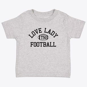 Love Lady Tennessee Football Toddler T-Shirt