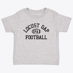 Locust Gap Pennsylvania Football Toddler T-Shirt