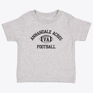 Annandale Acres Virginia Football Toddler T-Shirt
