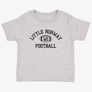 Little Norway Wisconsin Football Toddler T-Shirt