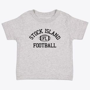 Stock Island Florida Football Toddler T-Shirt