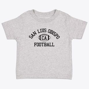 San Luis Obispo California Football Toddler T-Shirt