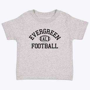 Evergreen Alabama Football Toddler T-Shirt