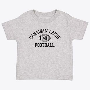Canadian Lakes Michigan Football Toddler T-Shirt
