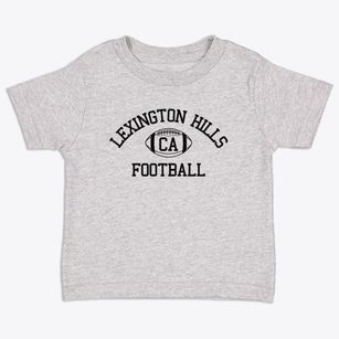 Lexington Hills California Football Toddler T-Shirt