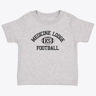 Medicine Lodge Kansas Football Toddler T-Shirt