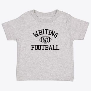Whiting Wisconsin Football Toddler T-Shirt