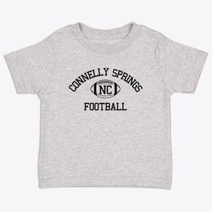 Connelly Springs North Carolina Football Toddler T-Shirt
