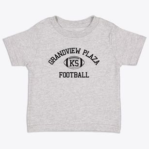 Grandview Plaza Kansas Football Toddler T-Shirt
