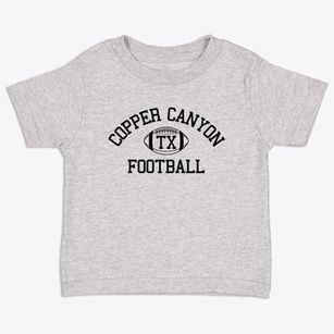 Copper Canyon Texas Football Toddler T-Shirt