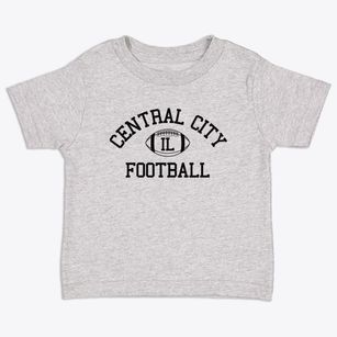 Central City Illinois Football Toddler T-Shirt