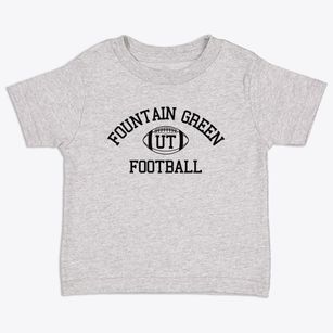 Fountain Green Utah Football Toddler T-Shirt