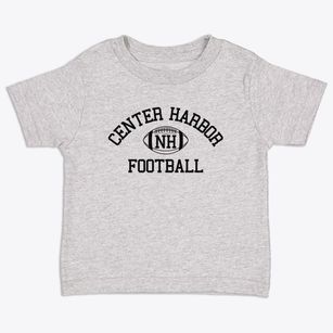 Center Harbor New Hampshire Football Toddler T-Shirt