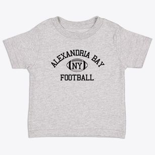 Alexandria Bay New York Football Toddler T-Shirt