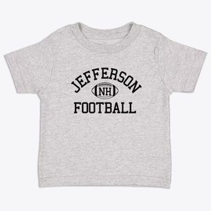 Jefferson New Hampshire Football Toddler T-Shirt