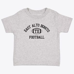 East Alto Bonito Texas Football Toddler T-Shirt