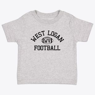 West Logan West Virginia Football Toddler T-Shirt