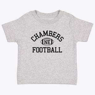 Chambers Nebraska Football Toddler T-Shirt