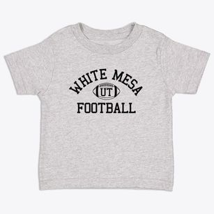 White Mesa Utah Football Toddler T-Shirt