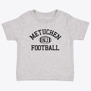Metuchen New Jersey Football Toddler T-Shirt