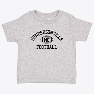Hendersonville North Carolina Football Toddler T-Shirt