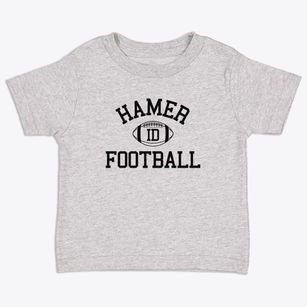 Hamer Idaho Football Toddler T-Shirt