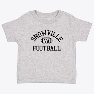 Snowville Virginia Football Toddler T-Shirt