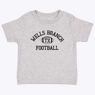 Wells Branch Texas Football Toddler T-Shirt