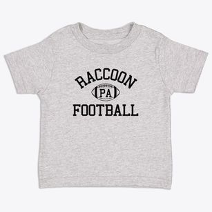 Raccoon Pennsylvania Football Toddler T-Shirt