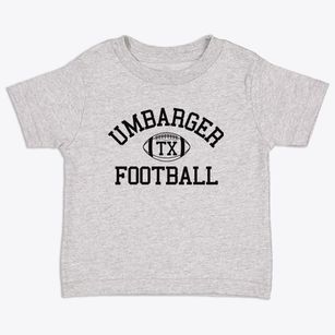 Umbarger Texas Football Toddler T-Shirt