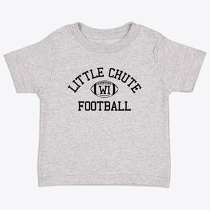 Little Chute Wisconsin Football Toddler T-Shirt