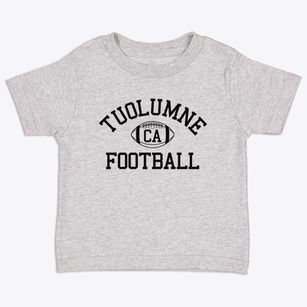 Tuolumne California Football Toddler T-Shirt