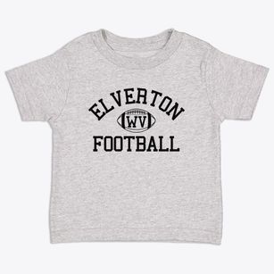 Elverton West Virginia Football Toddler T-Shirt